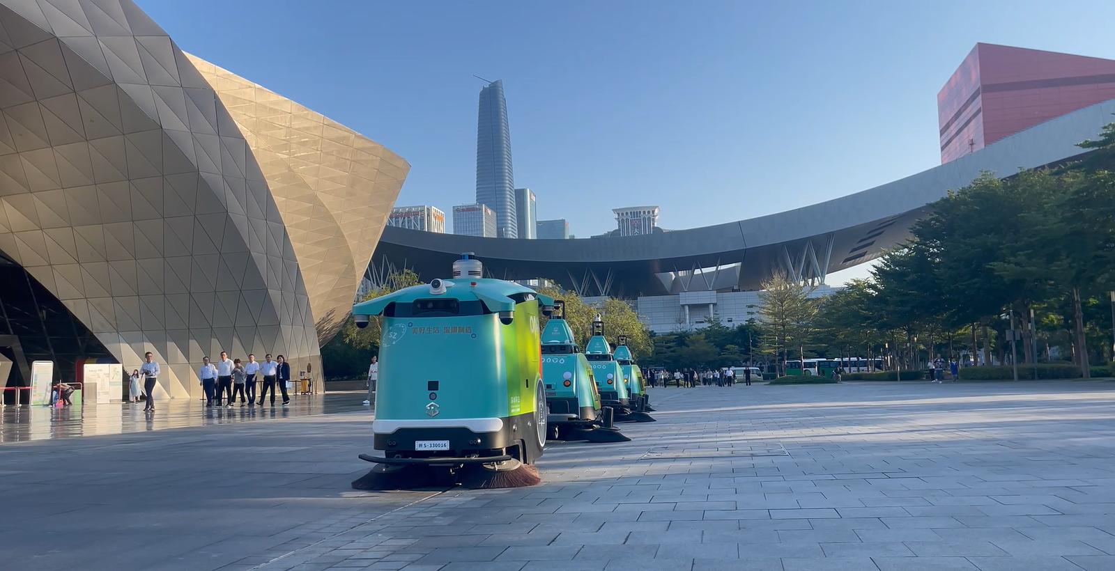 智慧环卫实景